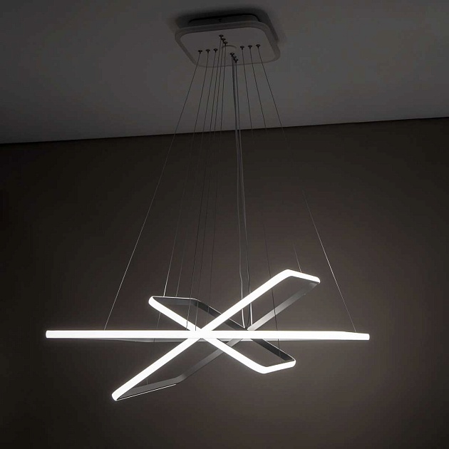 Подвесная светодиодная люстра Citilux Неон Смарт CL731AK110E Фото № 19