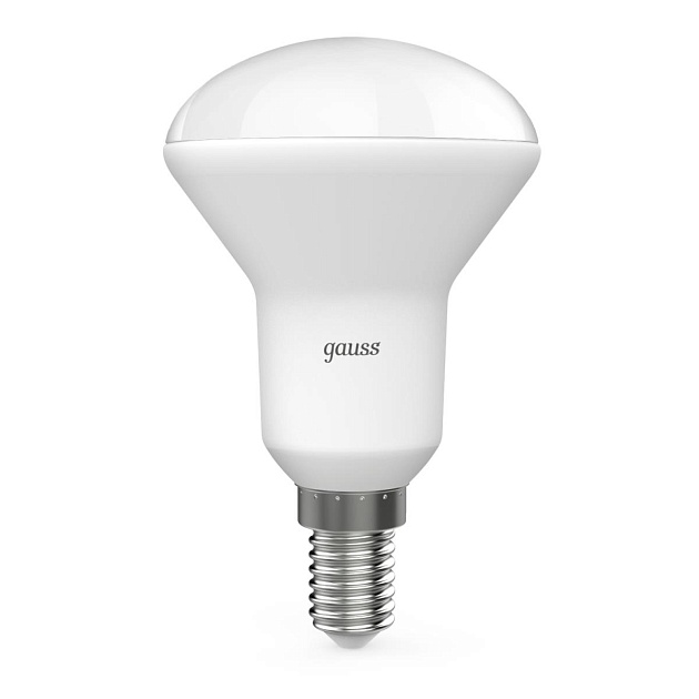 Лампа светодиодная рефлекторная Gauss E14 6W 3000K матовая 106001106 Фото № 1