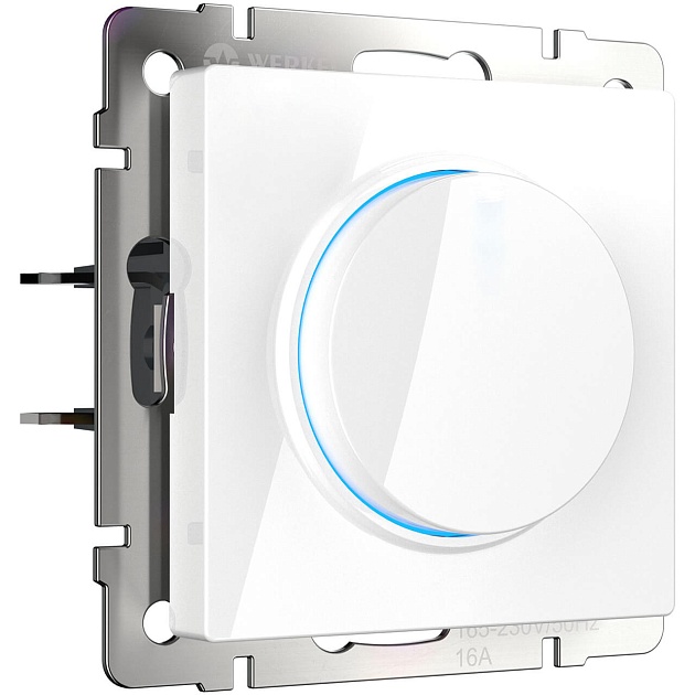Диммер с подсветкой Werkel белый W1142101 4690389155260 изображение 1 Диммер с подсветкой Werkel белый W1142101 4690389155260 Фото № 1