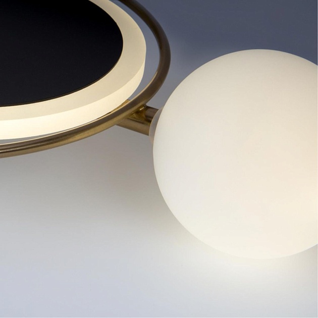 Бра Arte Lamp Polaris A2604AP-7BK Фото № 2