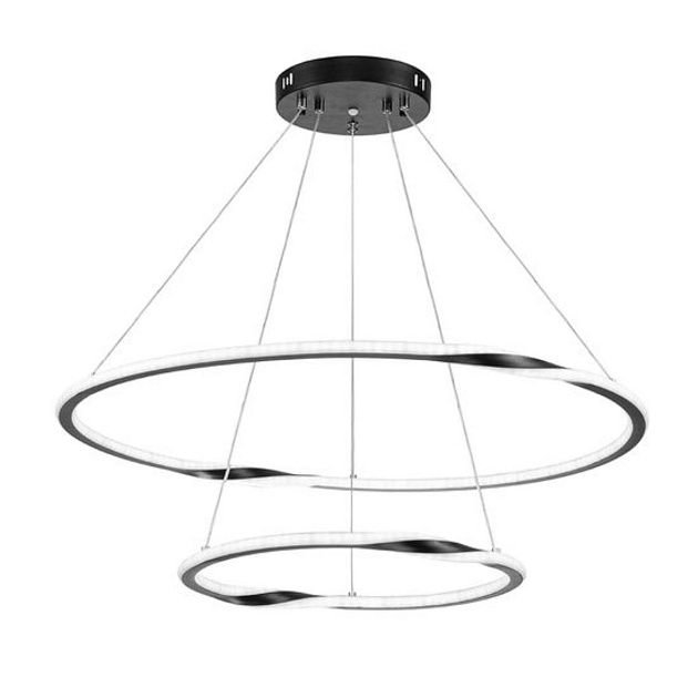 Подвесной светодиодный светильник Arte Lamp Veritate A2211SP-2BK Фото № 1