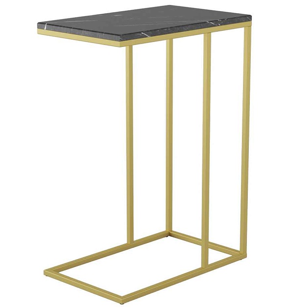 Приставной стол Мебелик Агами Голд 006677 Фото № 1