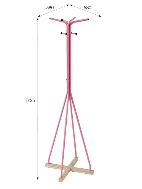Напольная вешалка Мебелик Галант 218 007145 Фото № 3