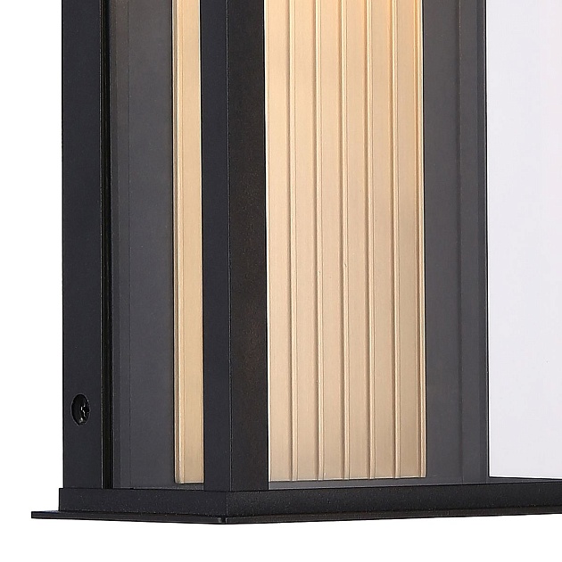 Уличный настенный светодиодный светильник Favourite Glow 4302-1W изображение 5 Уличный настенный светодиодный светильник Favourite Glow 4302-1W Фото № 5