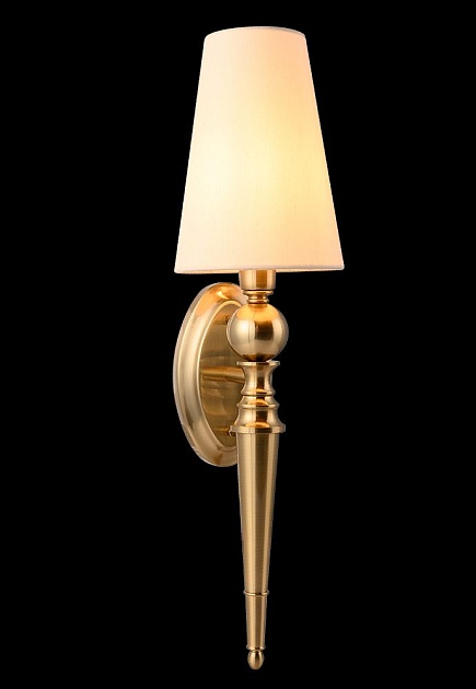Бра Crystal Per AP1 Brass/Beige изображение 5 Бра Crystal Per AP1 Brass/Beige Фото № 5