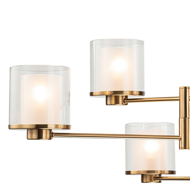 Подвесная люстра Indigo Bilancia 13023/6R Brass V000352 изображение 2 Подвесная люстра Indigo Bilancia 13023/6R Brass V000352 Фото № 2