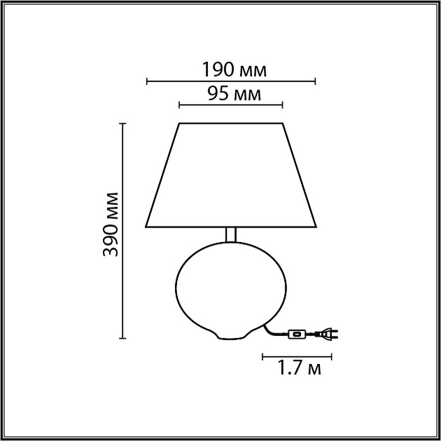 Настольная лампа Lumion Moderni Tapala 8139/1T Фото № 2