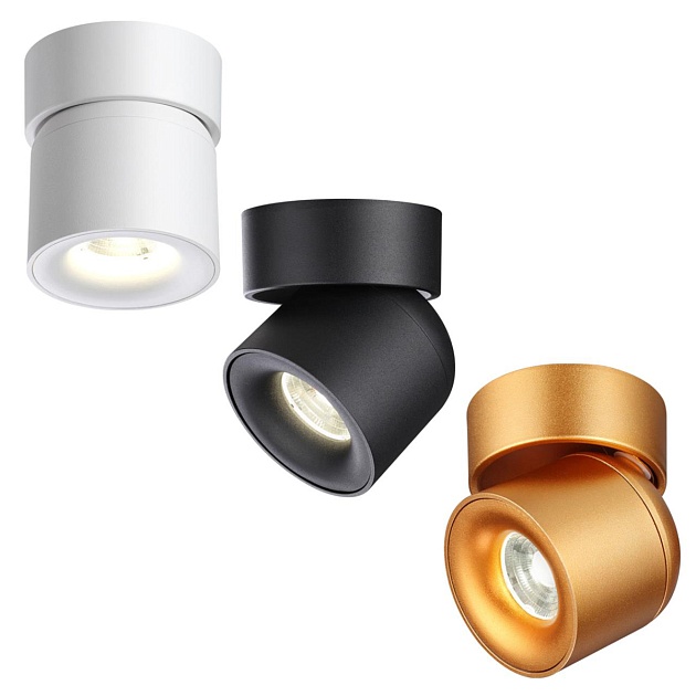 Светодиодный спот Novotech Over Gesso 358809 изображение 3 Светодиодный спот Novotech Over Gesso 358809 Фото № 3