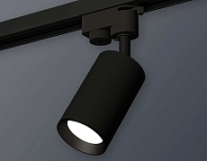 Комплект трекового однофазного светильника Ambrella light SBK/PBK черный песок/черный полированный XT6323003 (A2521, C6323, N6103) 2