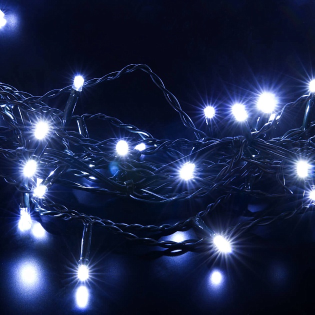 Светодиодная гирлянда Eurosvet занавес 230V 200-003 белый Фото № 8