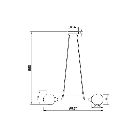 Подвесная люстра Vele Luce Imelda VL5832P05 изображение 4 Подвесная люстра Vele Luce Imelda VL5832P05 Фото № 4