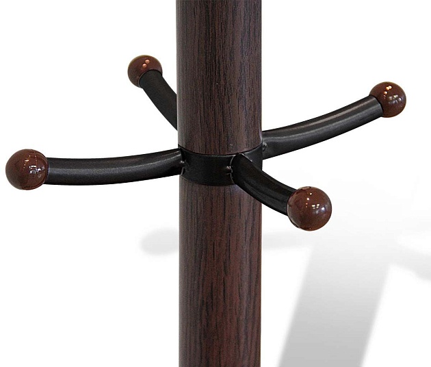 Напольная вешалка Sheffilton SHT-CR9 темный орех/мрамор 2740372102 Фото № 4