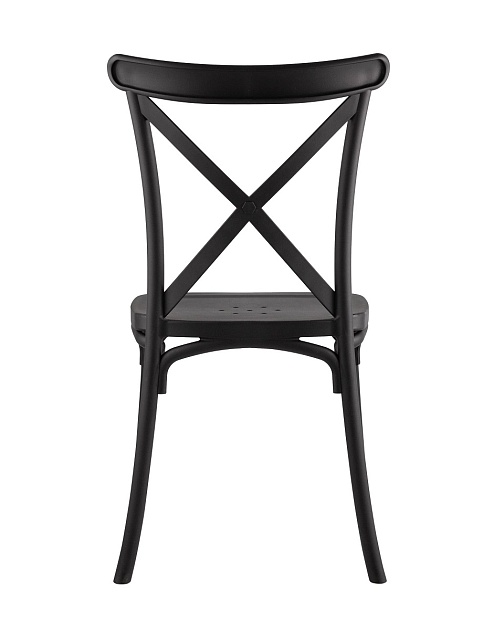 Кухонный стул Stool Group Кроссбэк пластиковый черный Y030 black Фото № 5