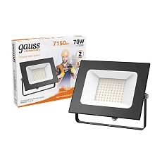 Прожектор светодиодный Gauss Elementary 70W 3000К 613527170 4