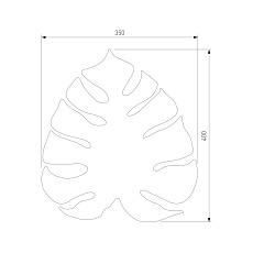 Настенный светильник TK Lighting 5719 Monstera 1