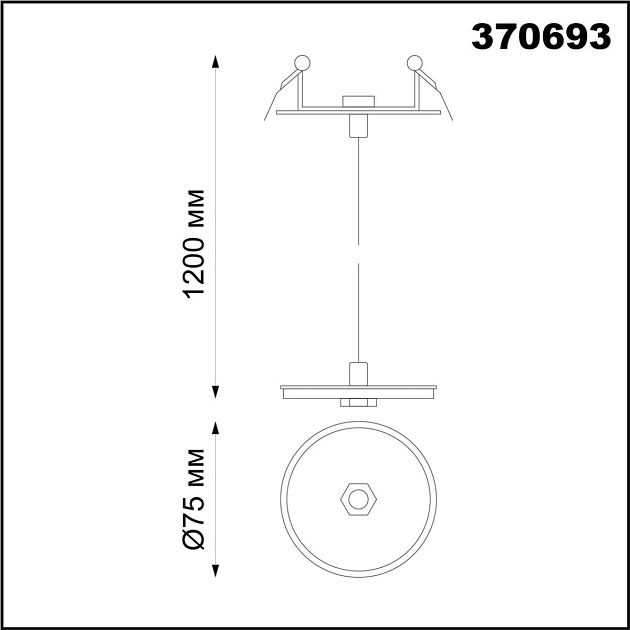 Встраиваемый светильник Novotech Konst Unite 370693 изображение 3 Встраиваемый светильник Novotech Konst Unite 370693 Фото № 3