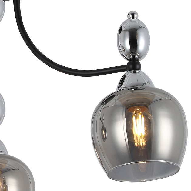 Потолочная люстра Illumico IL8258-3COU-79 BK CR Фото № 3