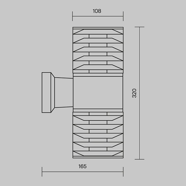 Уличный настенный светильник Maytoni Bronx O576WL-02B изображение 3 Уличный настенный светильник Maytoni Bronx O576WL-02B Фото № 3