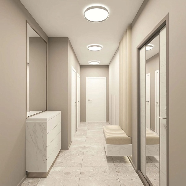 Потолочный светодиодный светильник Denkirs DK6510-WH/1 Фото № 4