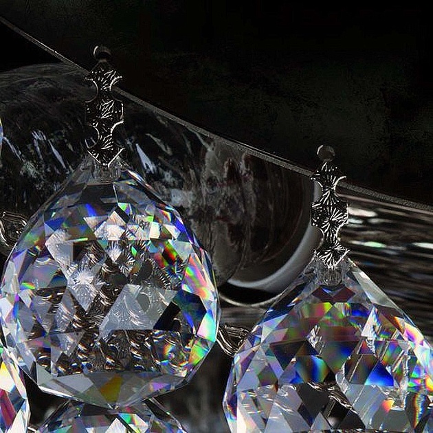 Потолочный светильник Artglass Fiona II. Nickel CE изображение 3 Потолочный светильник Artglass Fiona II. Nickel CE Фото № 3