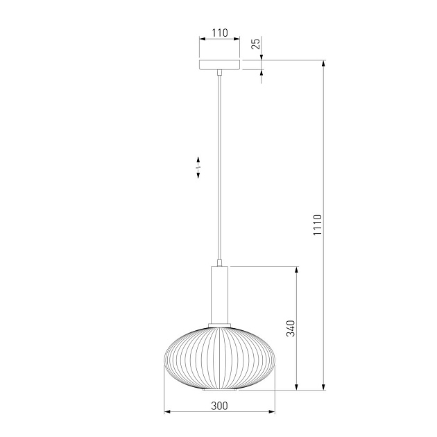 Подвесной светильник Eurosvet 50183/1 дымчатый изображение 2 Подвесной светильник Eurosvet 50183/1 дымчатый Фото № 2