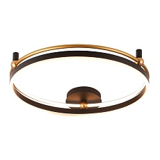 Потолочный светодиодный светильник Crystal Lux Fernando PL72W Led Black/Gold 4