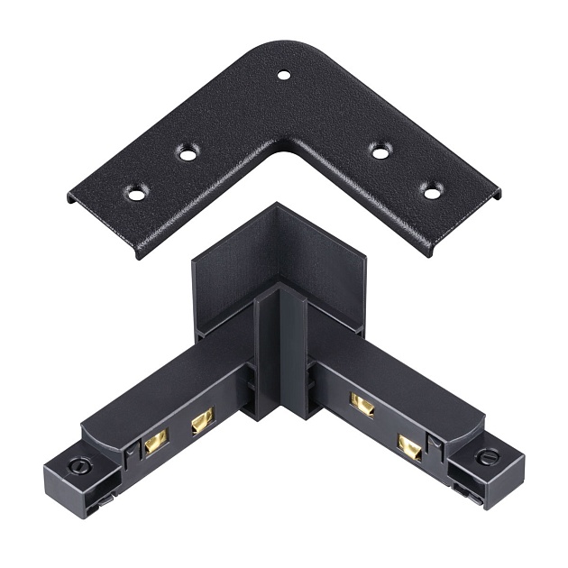 Коннектор L-образный для низковольтного шинопровода Novotech Shino Flum 135105 изображение 1 Коннектор L-образный для низковольтного шинопровода Novotech Shino Flum 135105 Фото № 1