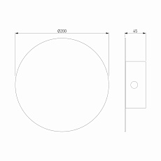 Настенный светильник TK Lighting 5910 Luna 1