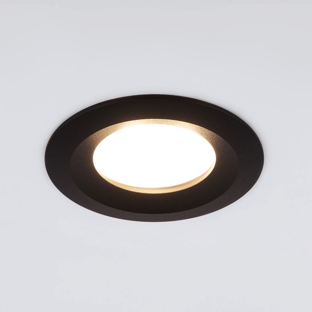 Встраиваемый светильник Elektrostandard 110 MR16 черный a053332 Фото № 5