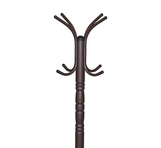 Напольная вешалка Sheffilton SHT-CR14 коричневый муар/черный 4386833502 Фото № 5