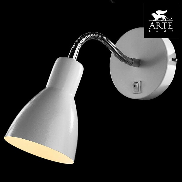 Спот Arte Lamp Dorm A1408AP-1WH Фото № 3