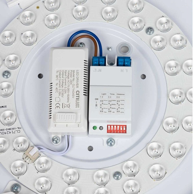 Потолочный светодиодный светильник Citilux Симпла CL71424SV изображение 3 Потолочный светодиодный светильник Citilux Симпла CL71424SV Фото № 3