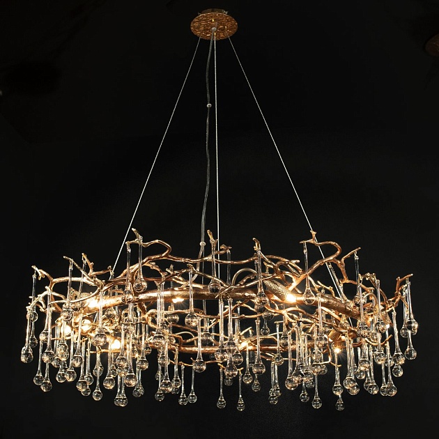 Подвесная люстра Loft IT Bijout 10068/1000 GB изображение 14 Подвесная люстра Loft IT Bijout 10068/1000 GB Фото № 14