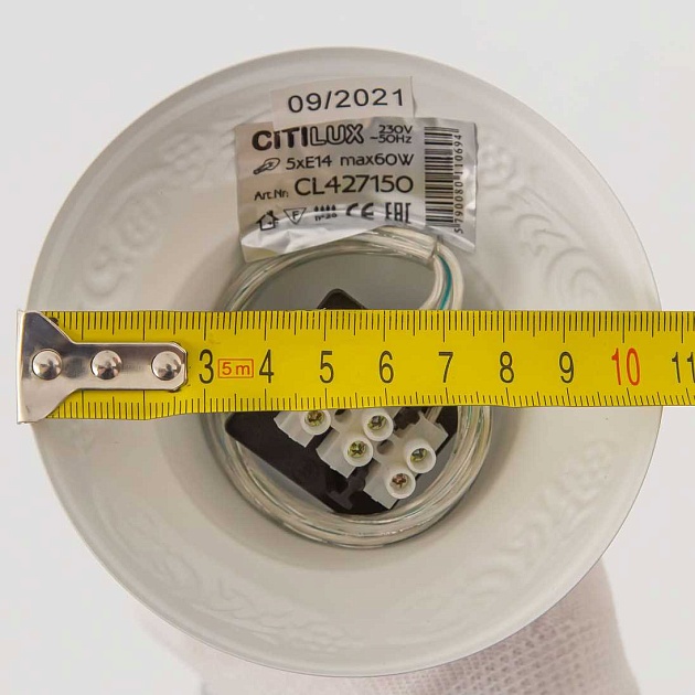 Подвесная люстра Citilux Ровена CL427130 изображение 4 Подвесная люстра Citilux Ровена CL427130 Фото № 4