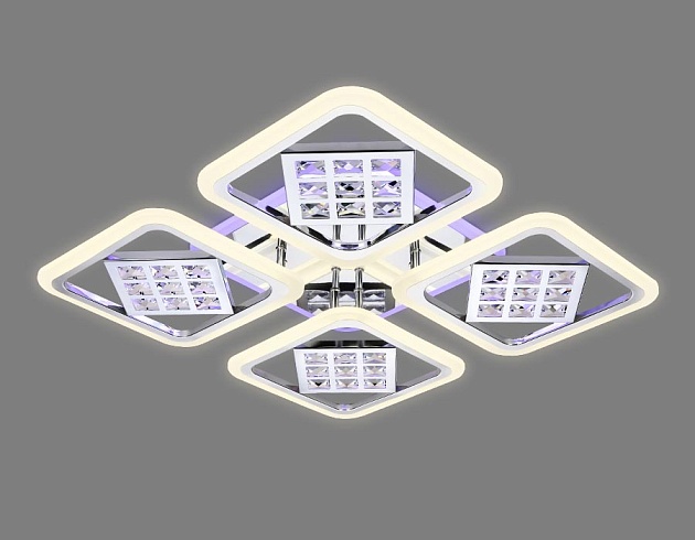 Потолочная светодиодная люстра Ambrella light Ice FA288 Фото № 2