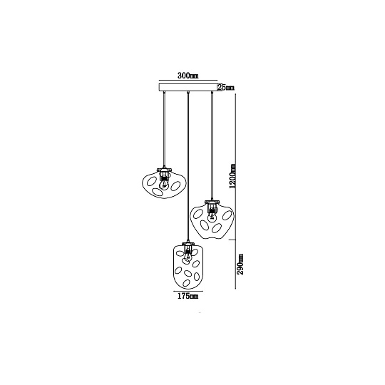 Подвесной светильник Vele Luce Alieno VL5354P03 изображение 5 Подвесной светильник Vele Luce Alieno VL5354P03 Фото № 5
