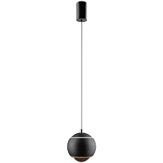 Подвесной светодиодный светильник Crystal Lux Caro SP Led Black 1