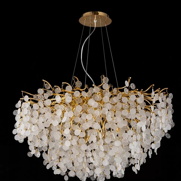 Подвесная люстра iLamp Savage 7004-D800 GD изображение 1 Подвесная люстра iLamp Savage 7004-D800 GD Фото № 1