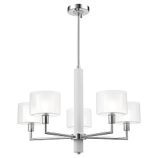 Подвесная люстра Crystal Lux Maestro SP-PL5 Chrome 2