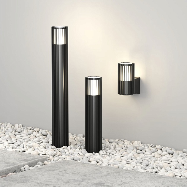 Уличный настенный светильник Denkirs Farsun DK9722-BK Фото № 2