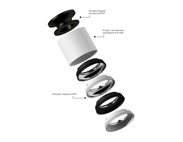 Насадка передняя Ambrella light DIY Spot N7022 Фото № 5