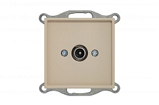 ТВ-розетка оконечная Liregus Retro кремовый омбре 29-127 2