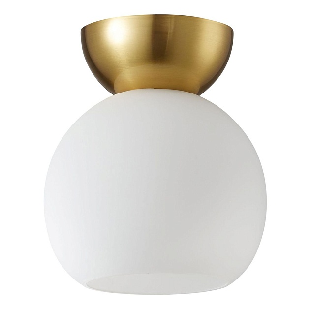 Потолочный светильник iLamp Mono C6079-1 GD+WH Фото № 1