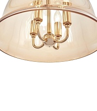 Подвесная люстра Lumina Deco Helmetti LDP 6821-4 GD 1