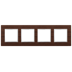 Рамка 4-постовая ЭРА Elegance 14-5304-10 Б0034587 1