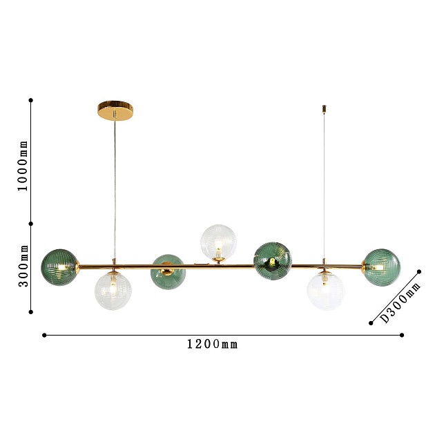 Подвесная люстра F-Promo Infilato 4035-7P Фото № 7