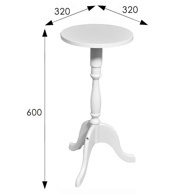Подставка для цветов Мебелик П2 006406 изображение 3 Подставка для цветов Мебелик П2 006406 Фото № 3