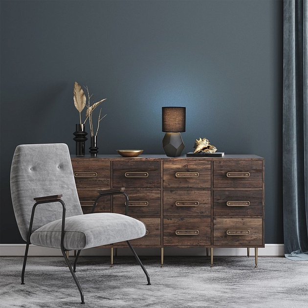 Настольная лампа Escada Diona 10205/T Black Фото № 5