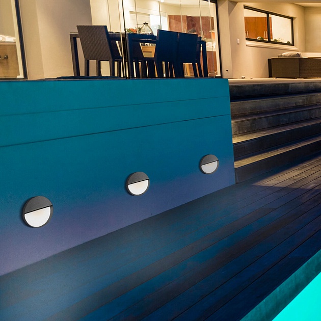 Уличный настенный светодиодный светильник Mantra Baker 7013 изображение 3 Уличный настенный светодиодный светильник Mantra Baker 7013 Фото № 3