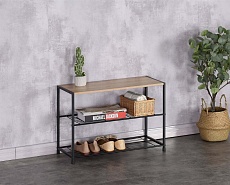 Обувница Sheffilton SHT-SR12 черный/скандинавский орех 9433663501 5